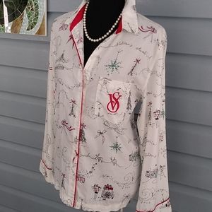 Victoria's Secret Pajama top size small